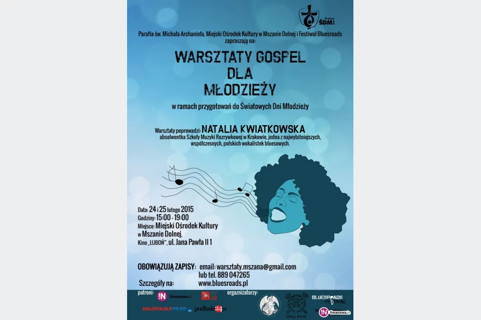 Zapisz się na bezpłatne warsztaty gospel z Natalią Kwiatowską! - zdjęcie 3