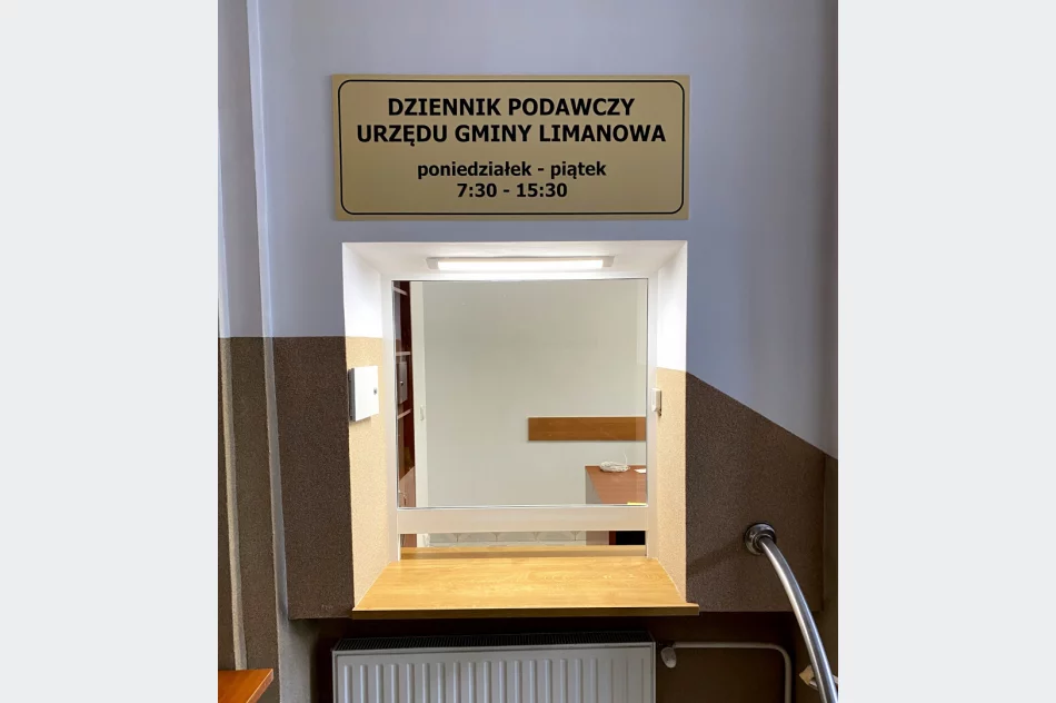 Dziennik Podawczy na parterze Urzędu Gminy - zdjęcie 3