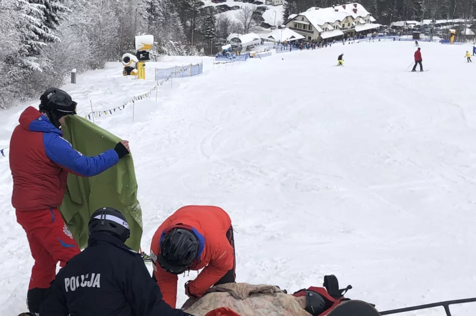 Policyjne patrole na stokach Limanowszczyzny - zdjęcie 2