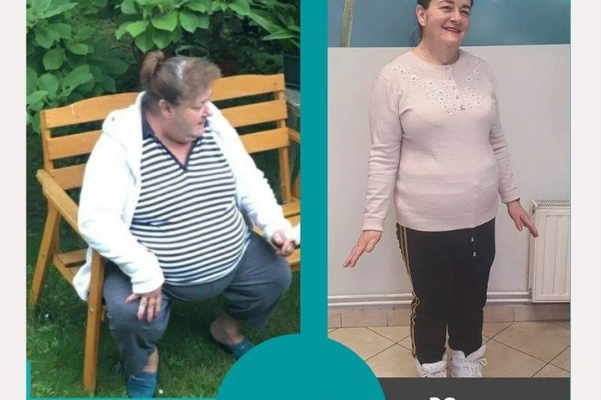 Pani Małgosia schudła 32 kg z Projekt Zdrowie!