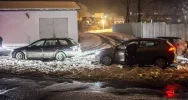 Kolizja mazdy z radiowozem - zdjęcie 3