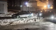 Kolizja mazdy z radiowozem - zdjęcie 4
