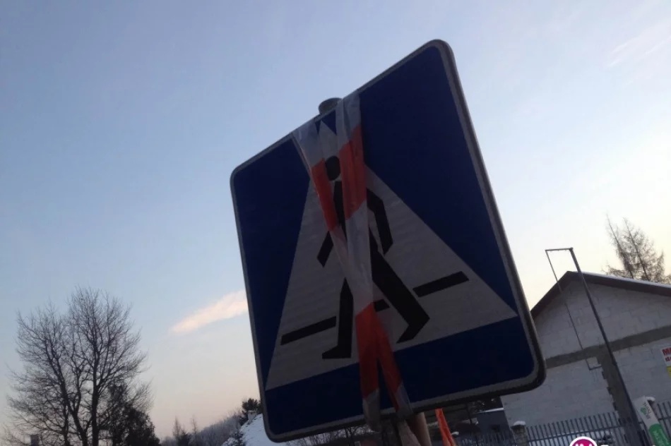 Po potrąceniu pieszej z 'krajówki' zniknęło przejście - zdjęcie 2