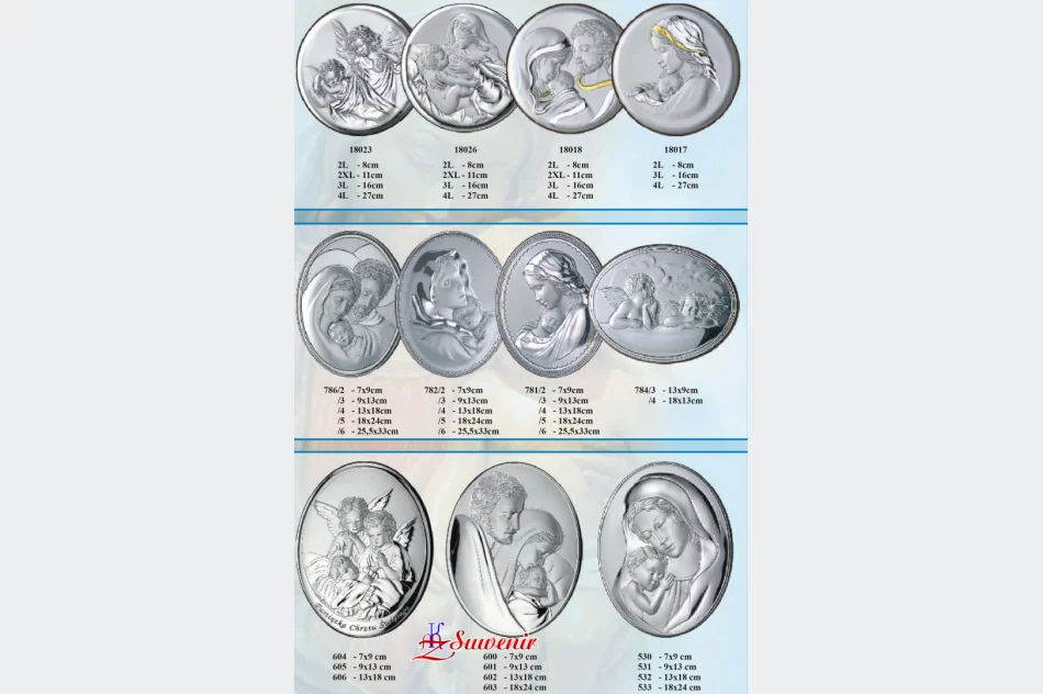 *OBRAZY SREBRNE Z GRAWEREM - zdjęcie 26