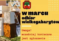 W marcu odbiór wielkogabarytów – UWAGA wcześniej konieczne jest zgłoszenie odpadów do odbioru - zdjęcie główne