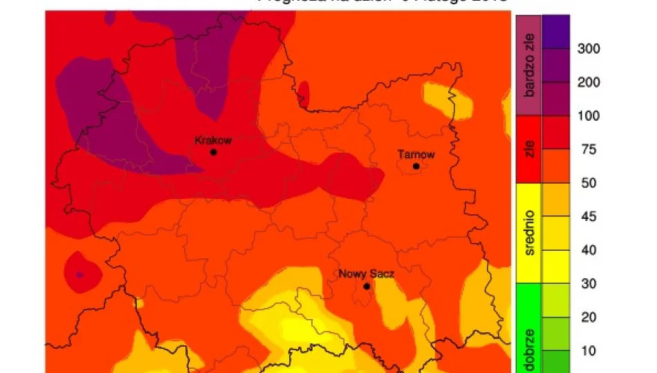 I stopień zanieczyszczenia powietrza - zdjęcie 1