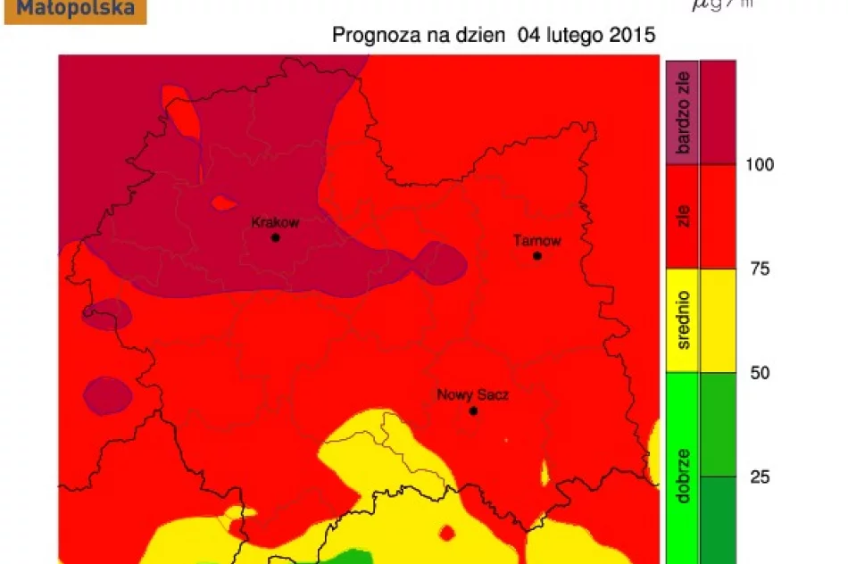I stopień zanieczyszczenia powietrza - zdjęcie 2