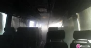 Pożar autobusu i utrudnienia na 'krajówce' - zdjęcie 3