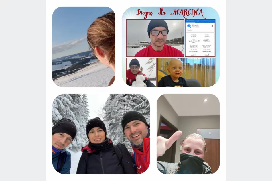 Dla Marcina przebiegli, przeszli i przejechali blisko 500 km - zdjęcie 4