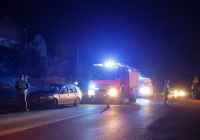 Zderzenie osobówki z samochodem dostawczym - zdjęcie główne