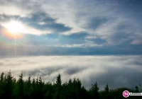 Morze mgieł widziane z Mogielicy - zdjęcie główne