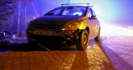Peugeot wywrócił się na dach - zdjęcie 3