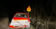 Toyota wypadła z drogi - zdjęcie 2