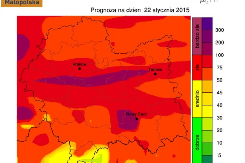I stopień zanieczyszczenia powietrza: jakość powietrza nawet bardzo zła - zdjęcie 2