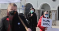 Protest KOD i Strajku Kobiet w Limanowej - zapis transmisji na żywo - zdjęcie 4