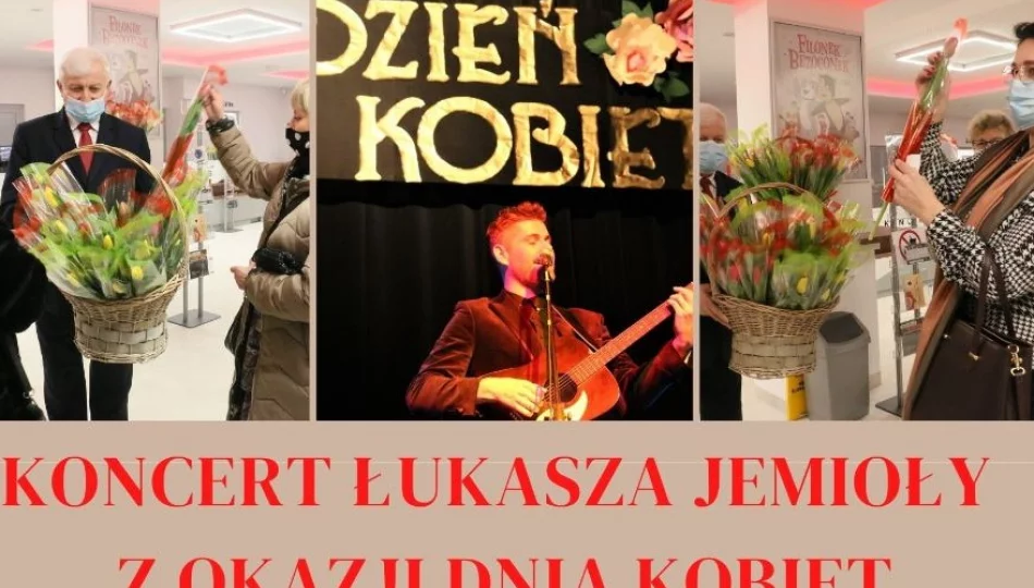 Koncert Łukasza Jemioły z okazji Dnia Kobiet - zdjęcie 1