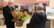 Utalentowany artysta wprowadził panie w wyjątkowy muzyczny nastrój - zdjęcie 2