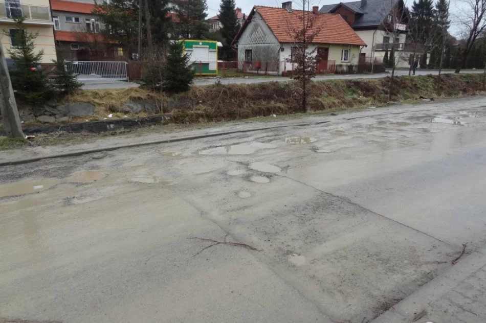 Fotointerwencja: 'najpiękniejsza błotna ulica miasta' - zdjęcie 2