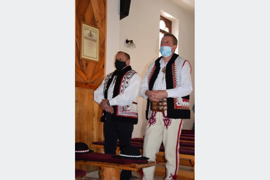 Zagórzańska Msza okazją do świętowania jubileuszu. "Złote gody"... zespołu regionalnego - zdjęcie 10