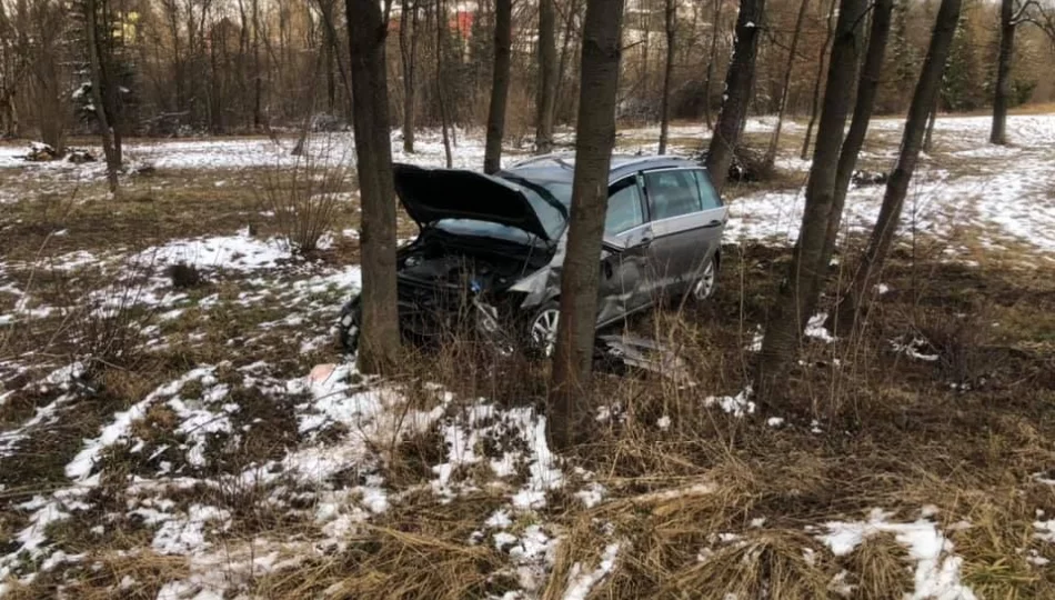 W sobotę trzy kolizje na Limanowszczyźnie - zdjęcie 1