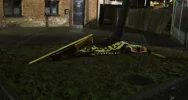 Wiatr powalił drzewa. Część miejscowości bez prądu - zdjęcie 3