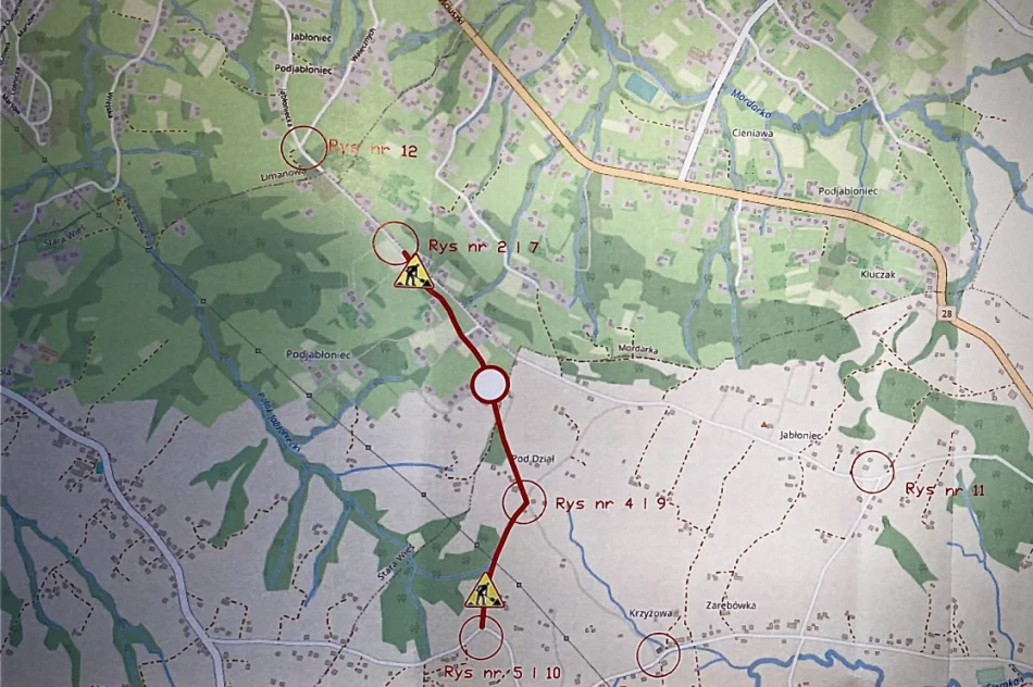 Przebudowa drogi Siekierczyna -Jabłoniec - od czwartku utrudnienia w ruchu  - zdjęcie 3