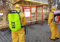 Strażacy zdezynfekowali ponad 200 przystanków i przeszło 60 placów zabaw - zdjęcie główne