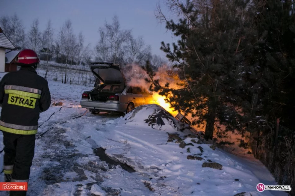 Kolejny pożar samochodu - zdjęcie 2