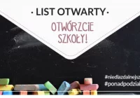 Ogólnopolski apel rodziców zainicjowany w Limanowej. Domagają się otwarcia szkół - zdjęcie główne