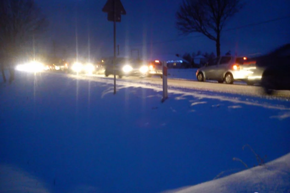 Intensywne opady powodują 'paraliż komunikacyjny' - zdjęcie 3