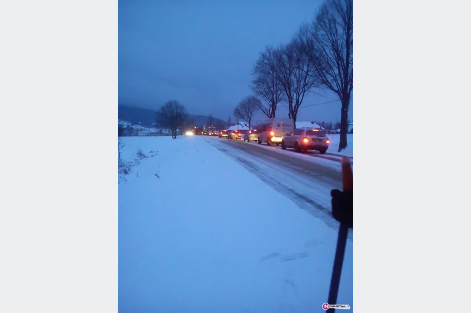 Intensywne opady powodują 'paraliż komunikacyjny' - zdjęcie 4