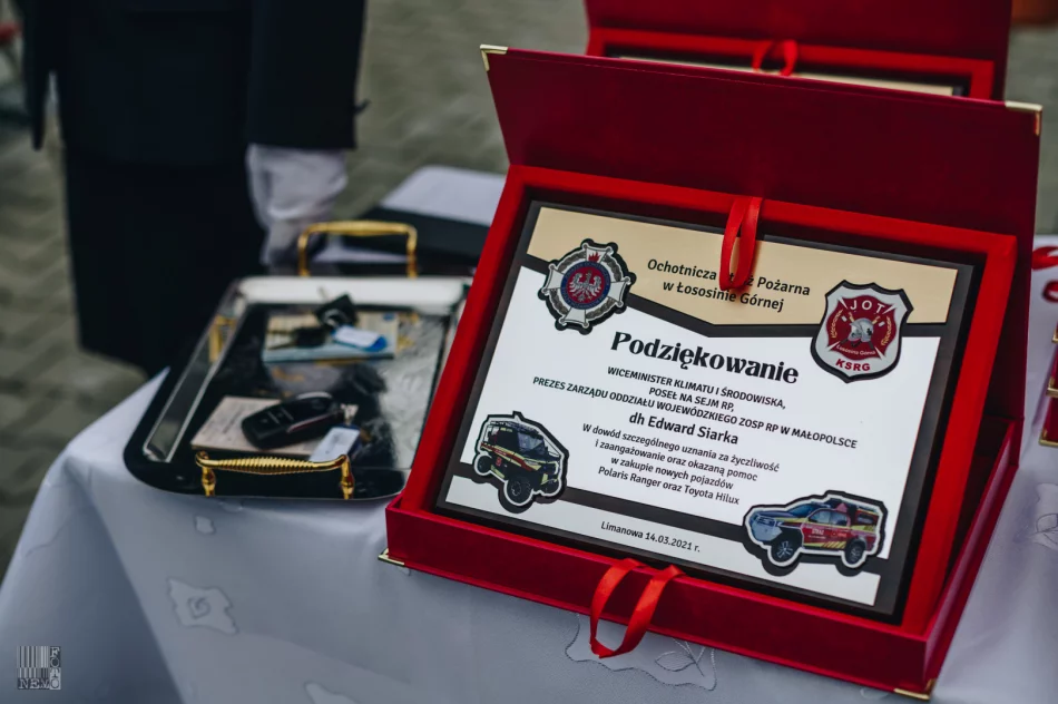 Nowe pojazdy dla jednostki oficjalnie przekazane - zdjęcie 17