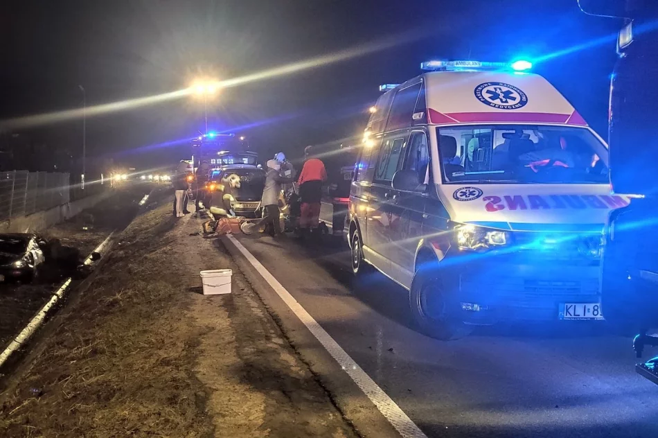 Dachowanie na drodze krajowej - zdjęcie 2