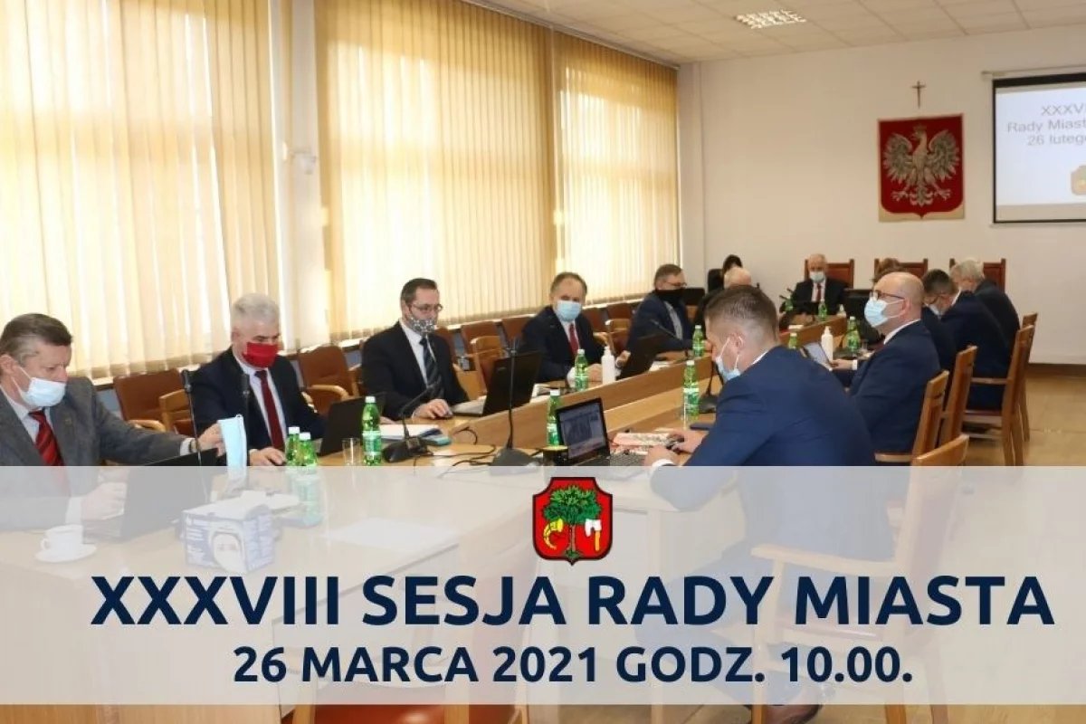 Zaproszenie na XXXVIII Sesję Rady Miasta Limanowa