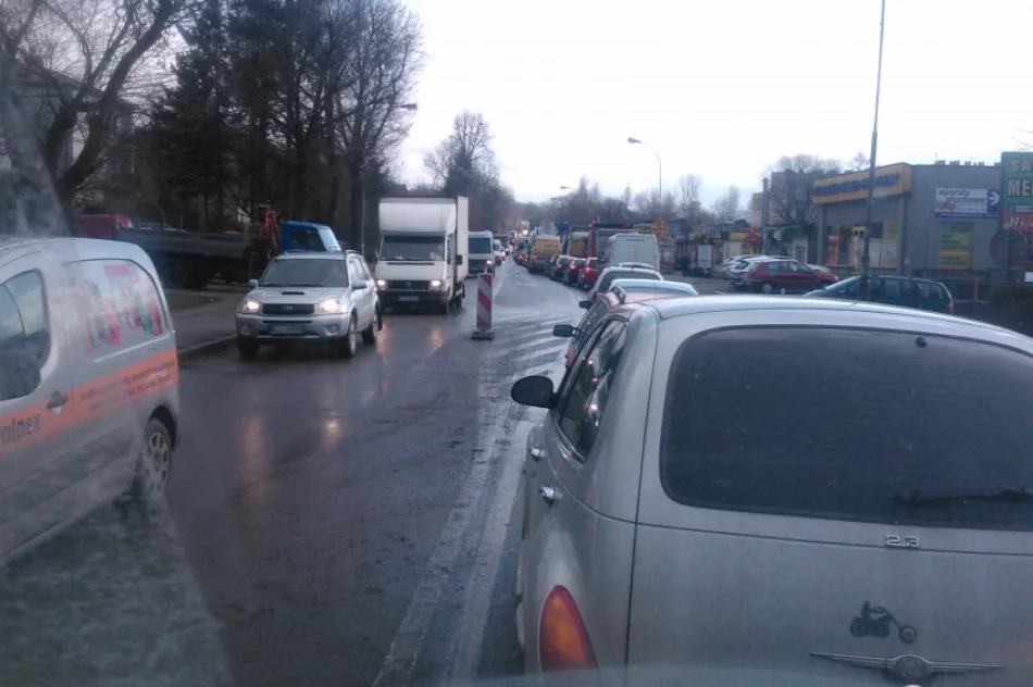 Paraliż komunikacyjny miasta - zdjęcie 3