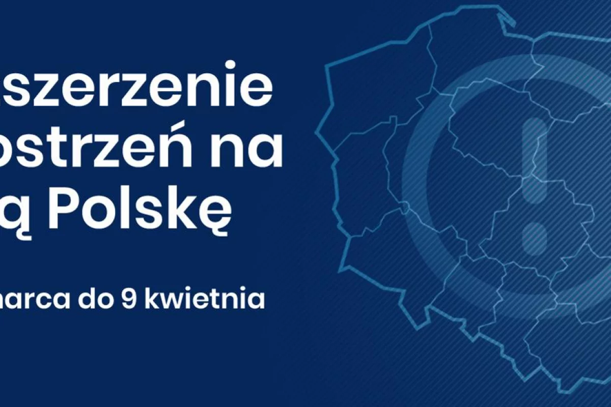 Rządowe Centrum Bezpieczeństwa wysyła alerty SMS