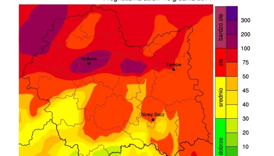 Dziś wystąpi zanieczyszczenie powietrza - zdjęcie 1