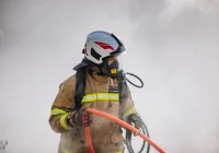 Gorlice: Pożar sklepu Neonet z artykułami RTV/AGD - zdjęcie główne