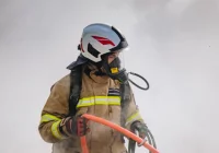 Pożar zabudowań gospodarczych - zdjęcie główne