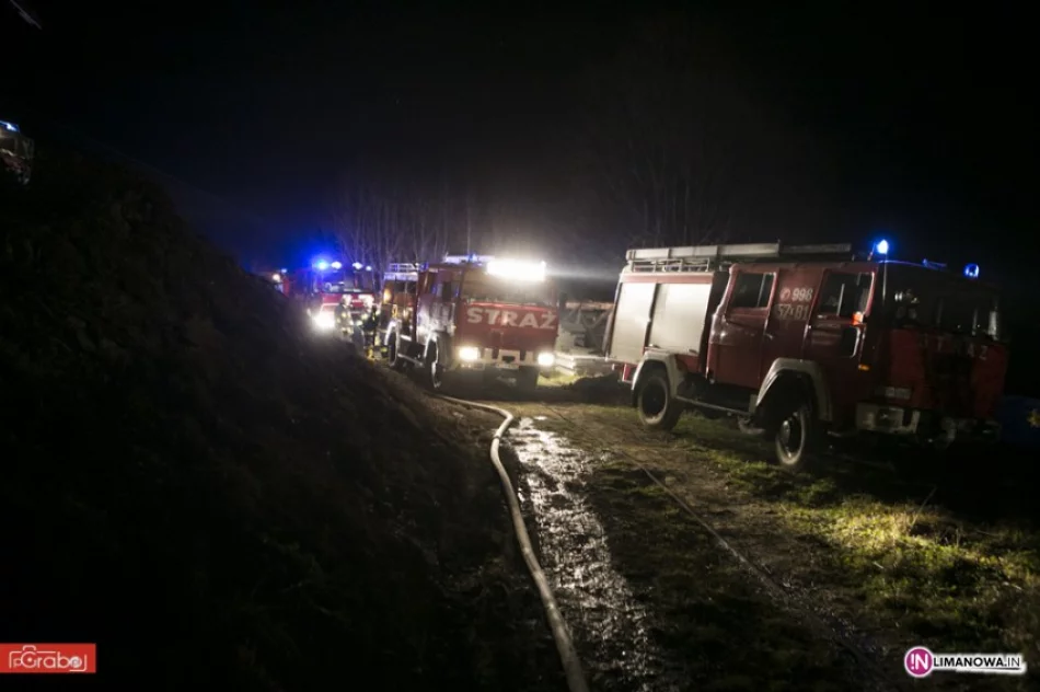 Doszczętnie spłonął budynek gospodarczy - zdjęcie 2