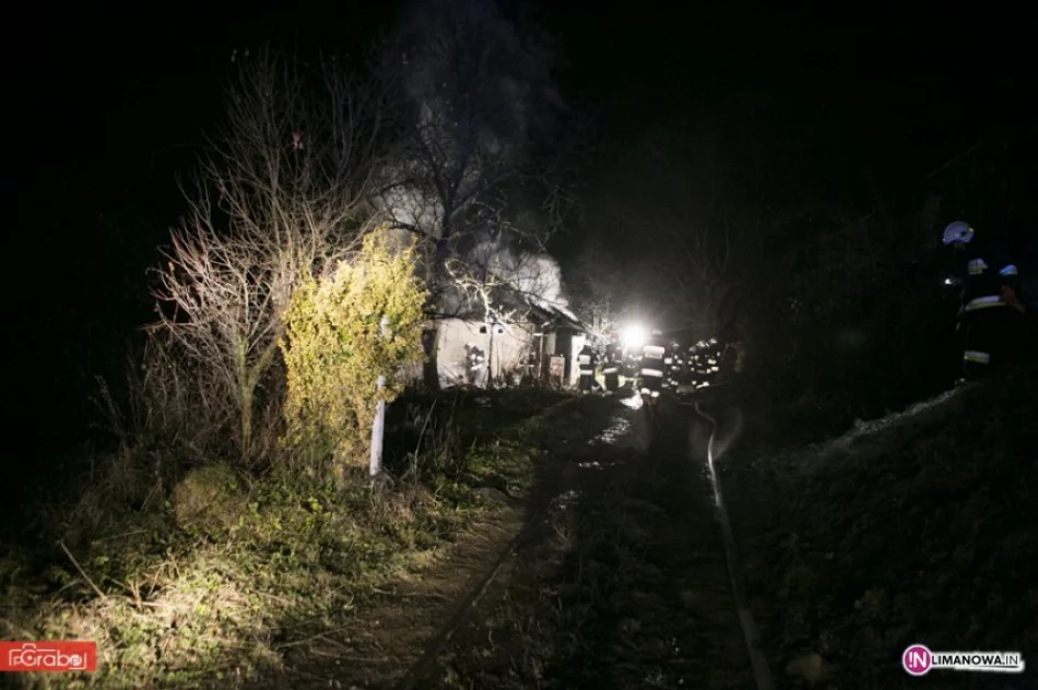 Doszczętnie spłonął budynek gospodarczy - zdjęcie 3