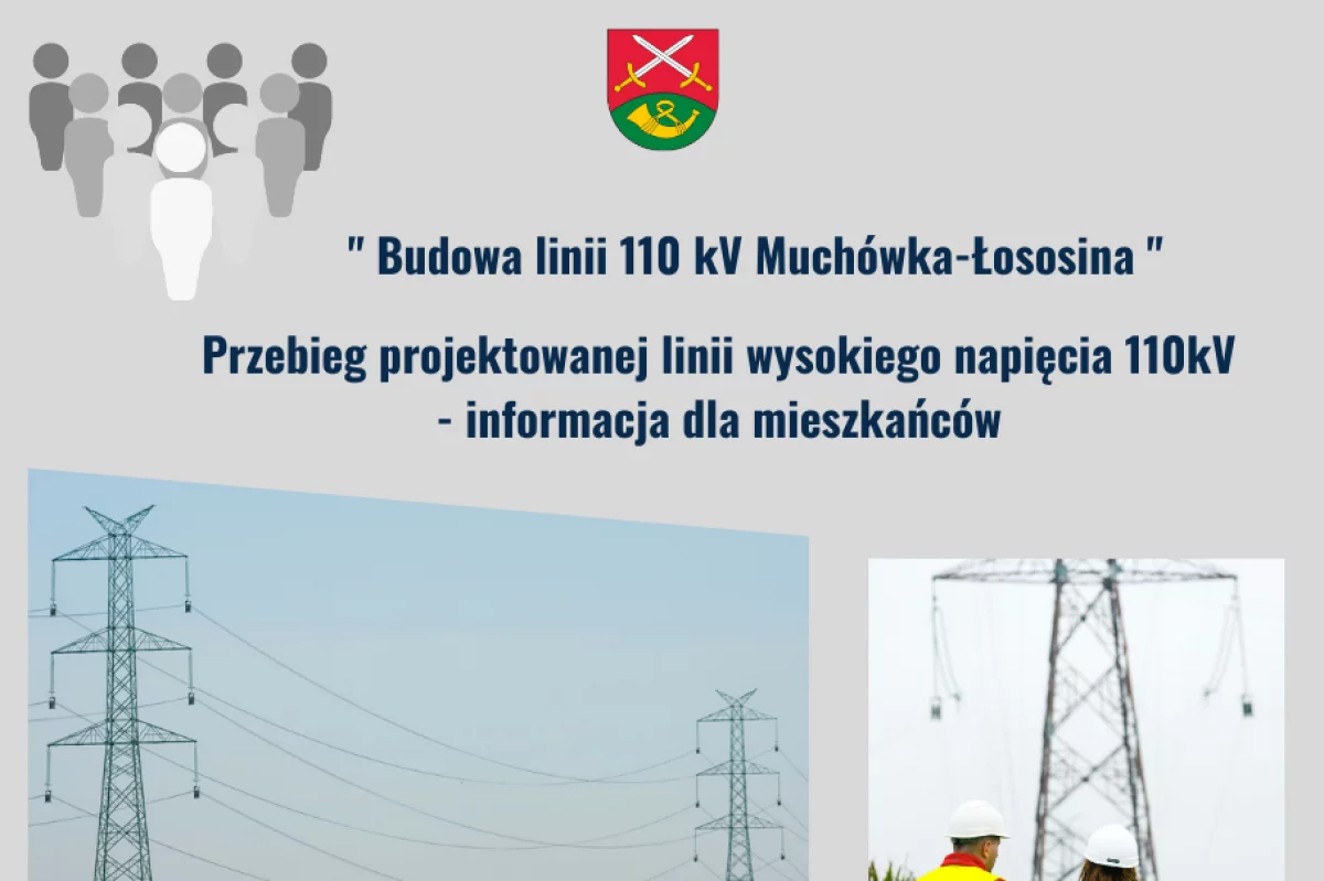 " Budowa linii 110 kV Muchówka-Łososina" - konsultacje 