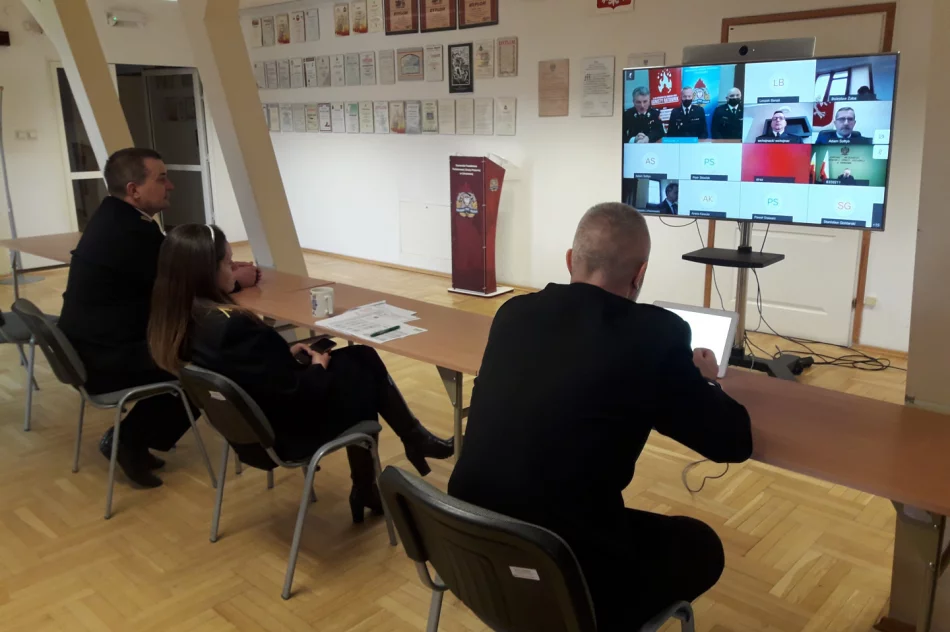Narada roczna strażaków w formie wideokonferencji - zdjęcie 2