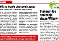 Ślubowanie i satyra o wilku oraz flagowym Joe - zdjęcie główne