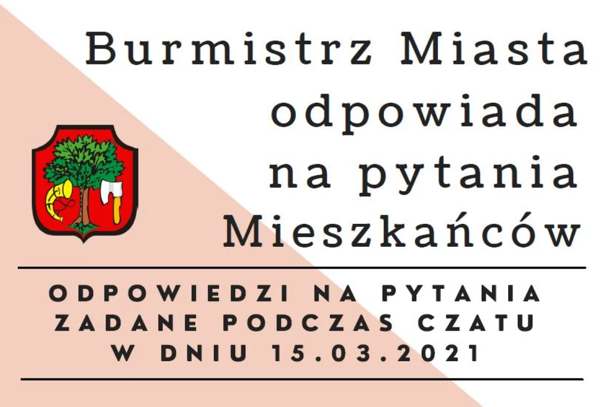 Odpowiedzi Burmistrza – po spotkaniu on line