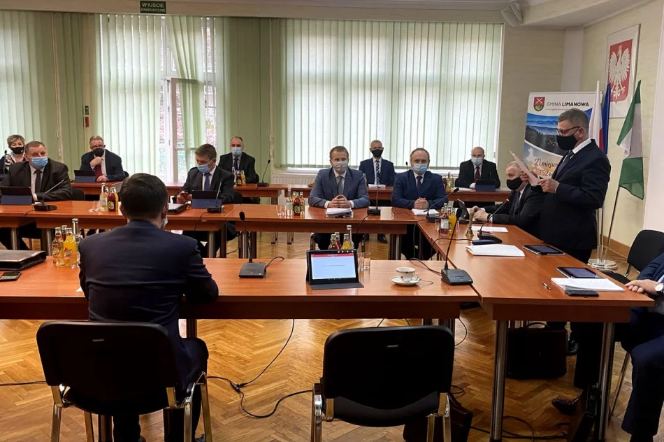 Informacja o XVII sesji Rady Gminy Limanowa  - zdjęcie 6
