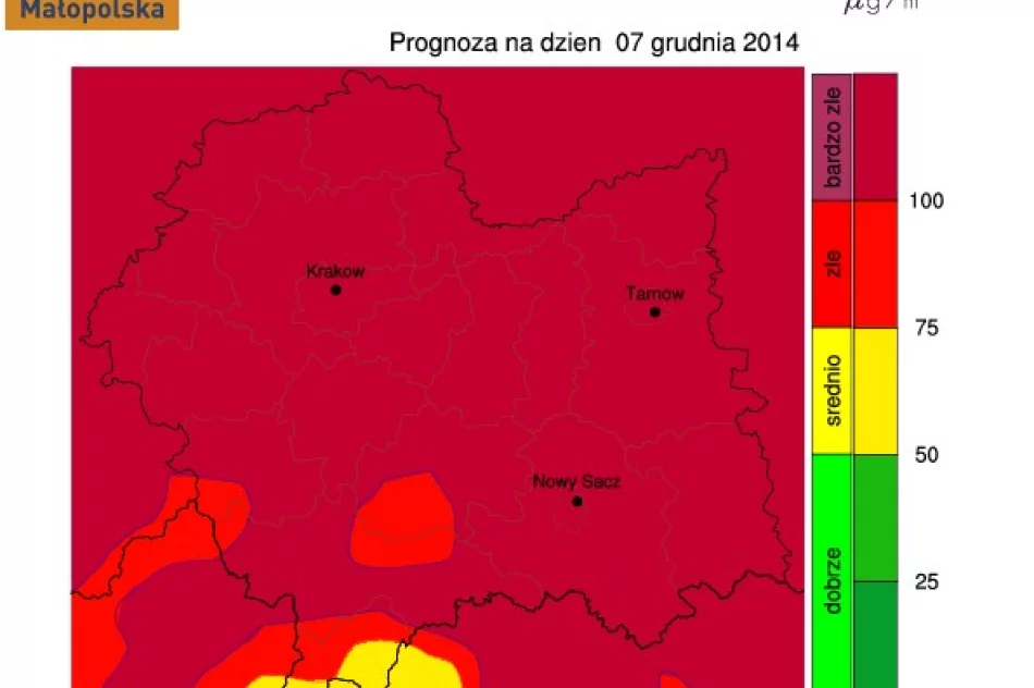 I stopień zagrożenia zanieczyszczeniem powietrza - zdjęcie 2