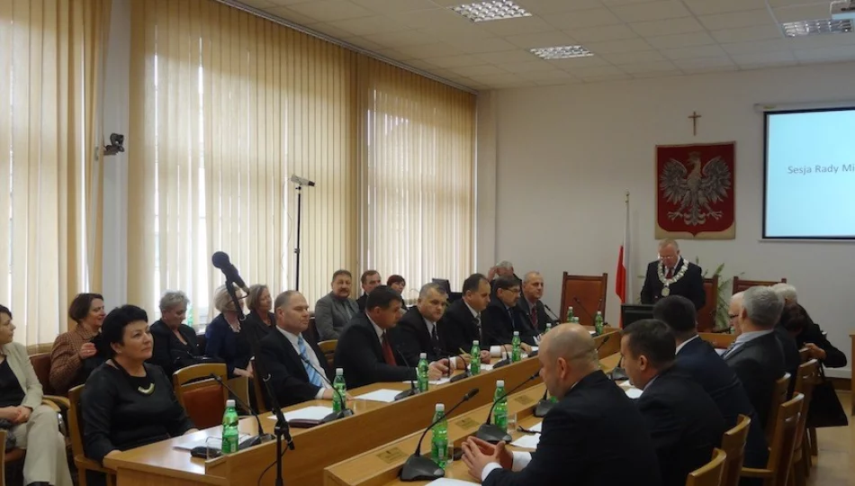 Sesja Rady Miasta Limanowa. Transmisja on-line - zdjęcie 1