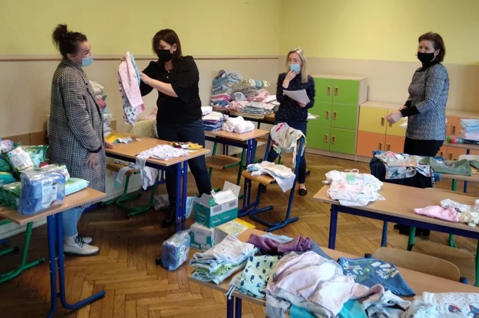 "Serduszka z Prokocimia" - dary od szkolnej społeczności przekazane - zdjęcie 4