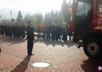 OSP Lubomierz z nowym samochodem - zdjęcie główne